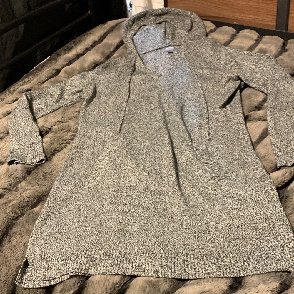 #369 Streetwear Society Gray Long Sleeve Dress